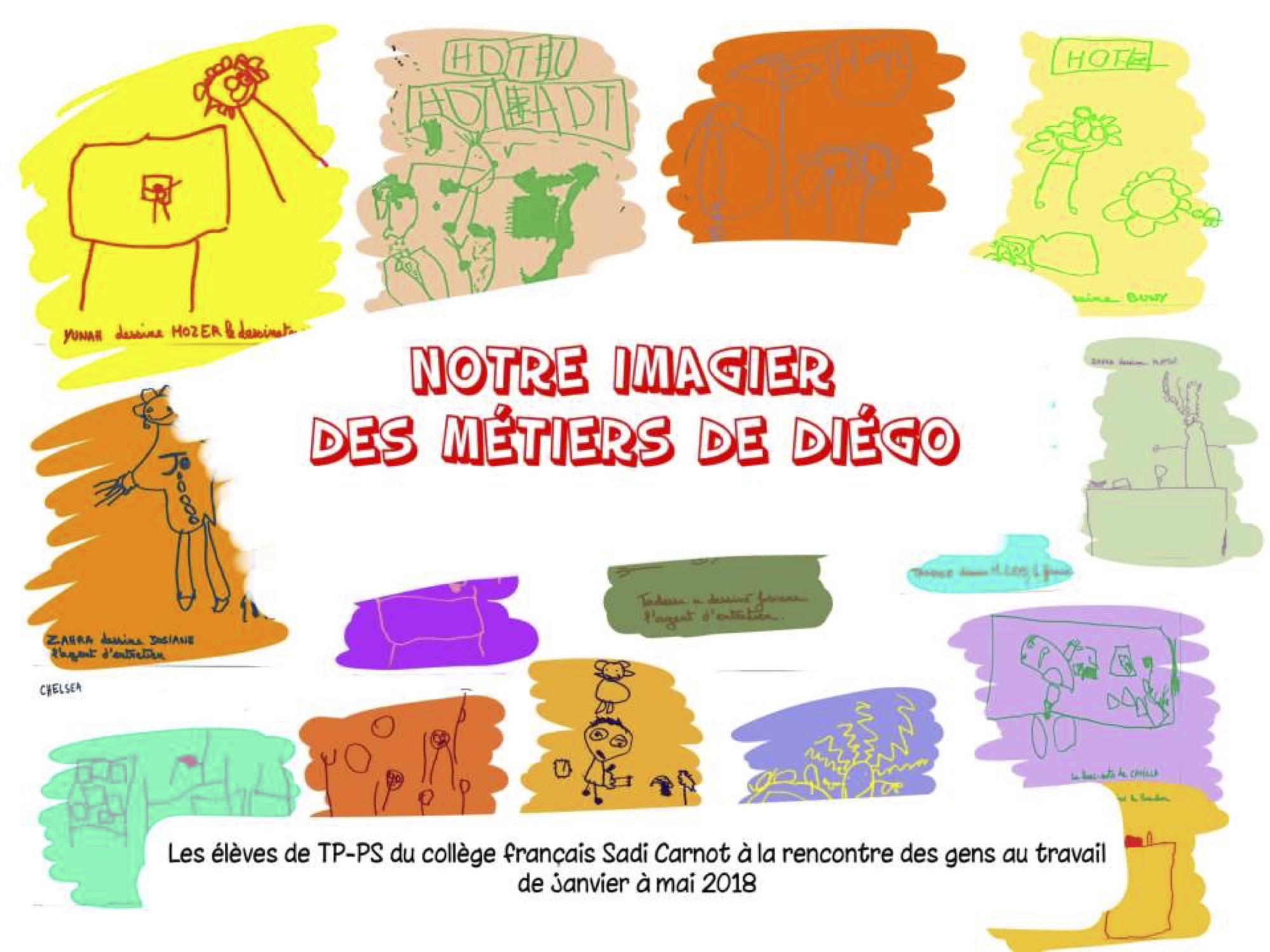 Couverture de l'imagier de Diego